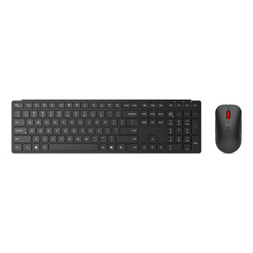 Lenovo 4X31S04814 toetsenbord Inclusief muis Kantoor RF-draadloos + Bluetooth Belgisch Zwart