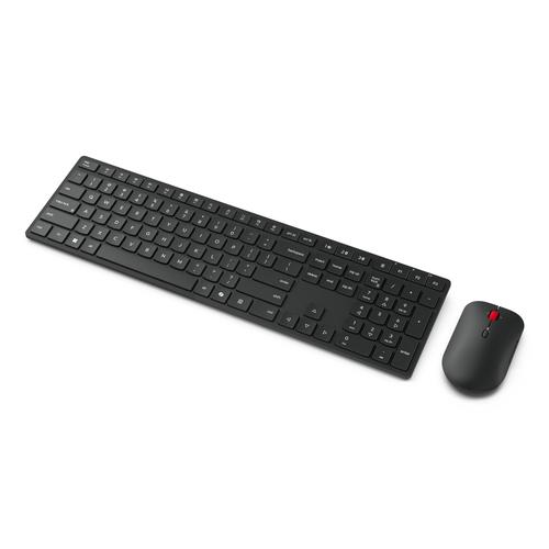 Lenovo 4X31S04814 toetsenbord Inclusief muis Kantoor RF-draadloos + Bluetooth Belgisch Zwart - Image 3
