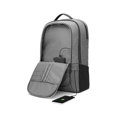 Lenovo 4X40X54260 laptoptas 43,9 cm (17.3") Rugzak Houtskool, Grijs - Image 4
