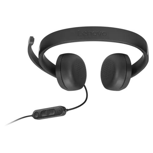 Lenovo 4XD1P83425 hoofdtelefoon/headset Bedraad Hoofdband Oproepen/muziek USB Type-A Zwart - Image 6
