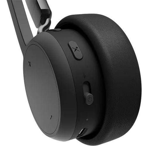 Lenovo 4XD1Q30302 hoofdtelefoon/headset Draadloos Hoofdband Oproepen/muziek Bluetooth Zwart - Image 3