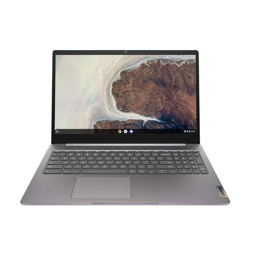 Lenovo IdeaPad 3 Chrome 15IJL6 Intel® Pentium® Silver N6000 Chromebook 39,6 cm (15.6") Full HD 8 GB LPDDR4x-SDRAM 128 GB eMMC Wi-Fi 6 (802.11ax) ChromeOS Engels Grijs - Image 1