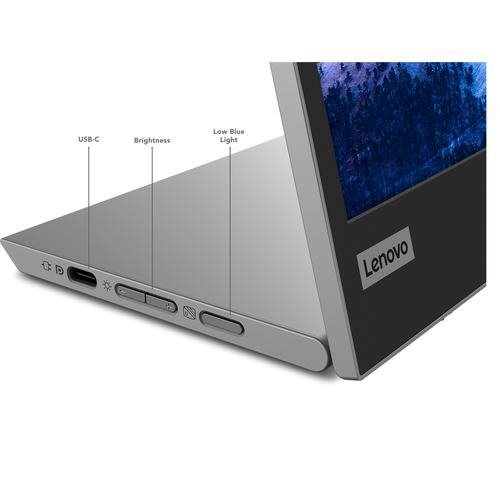 Lenovo L15 LED display 39,6 cm (15.6") 1920 x 1080 Pixels Full HD Zwart, Grijs - Image 2