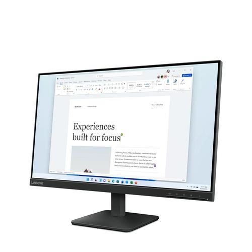 Lenovo L24-4e computer monitor 60,5 cm (23.8") 1920 x 1080 Pixels Full HD LCD Zwart - Image 3
