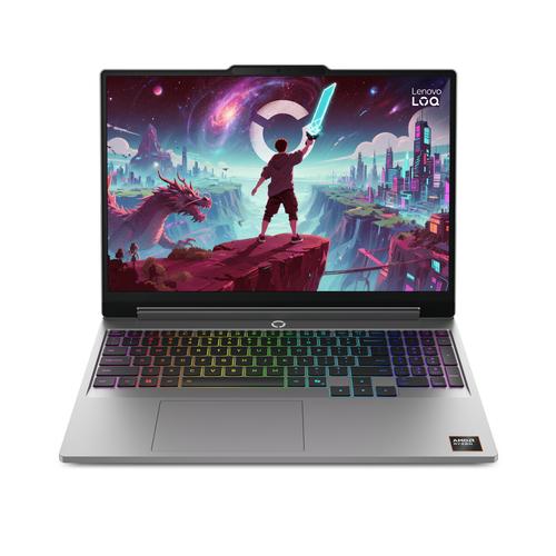 Lenovo LOQ 15AHP11 AMD Ryzen™ 7 250 Laptop 38,9 cm (15.3") WUXGA 16 GB DDR5-SDRAM 512 GB SSD NVIDIA GeForce RTX 5070 Wi-Fi 6 (802.11ax) Windows 11 Home Engels Grijs - Image 1