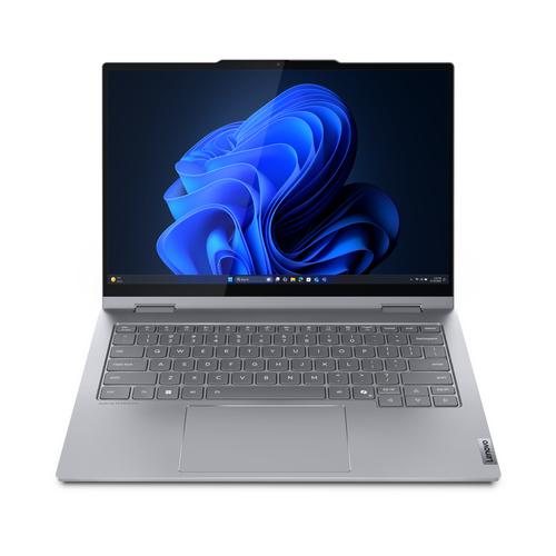 Lenovo ThinkBook 14 2-in-1 G5 IAU Intel Core Ultra 7 255U Hybride (2-in-1) 35,6 cm (14") Touchscreen WUXGA 16 GB DDR5-SDRAM 512 GB SSD Wi-Fi 6E (802.11ax) Windows 11 Pro Zwitsers Grijs - Image 1