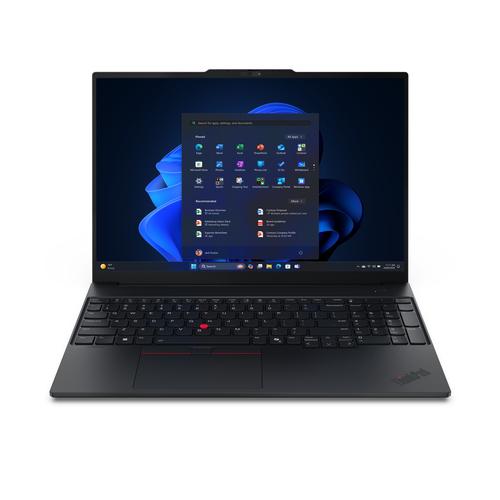 Lenovo ThinkPad E16 Gen 3 (AMD) AMD Ryzen™ 7 250 Laptop 40,6 cm (16") WUXGA 32 GB DDR5-SDRAM 1 TB SSD Wi-Fi 6E (802.11ax) Windows 11 Pro Engels Zwart - Image 1