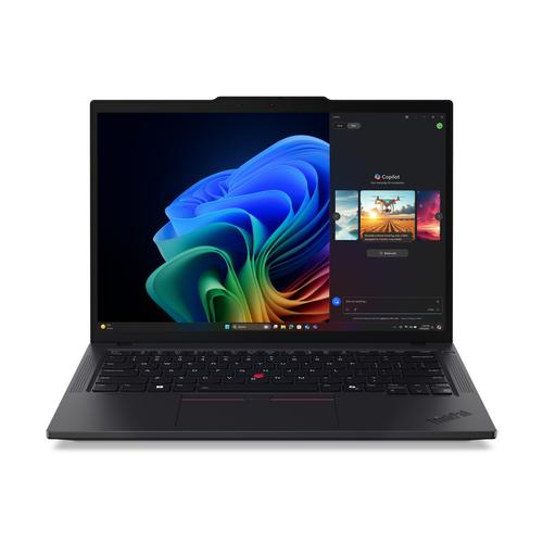 Lenovo ThinkPad T14 Gen 6 (AMD) Copilot+ PC AMD Ryzen AI 7 350 Laptop 35,6 cm (14") WUXGA 32 GB DDR5-SDRAM 1 TB SSD Wi-Fi 7 (802.11be) Windows 11 Pro Engels Zwart - Image 1