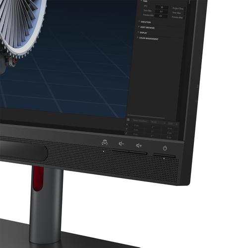 Lenovo ThinkVision 27 3D computer monitor 68,6 cm (27") 3840 x 2160 Pixels 4K Ultra HD LED Zwart - Image 10