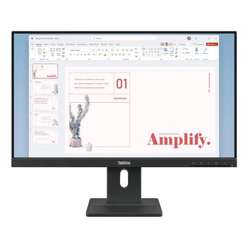 Lenovo ThinkVision E24-40 computer monitor 60,5 cm (23.8") 1920 x 1080 Pixels Full HD LCD Zwart - Image 1