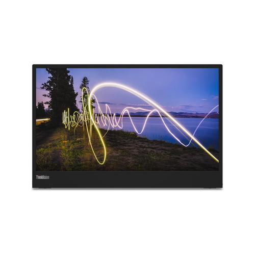 Lenovo ThinkVision M15 computer monitor 39,6 cm (15.6") 1920 x 1080 Pixels Full HD LED Zwart - Image 1