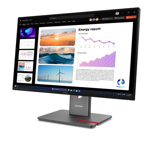 Lenovo ThinkVision P24Q-40 computer monitor 60,5 cm (23.8") 2560 x 1440 Pixels Quad HD LCD Zwart - Image 6