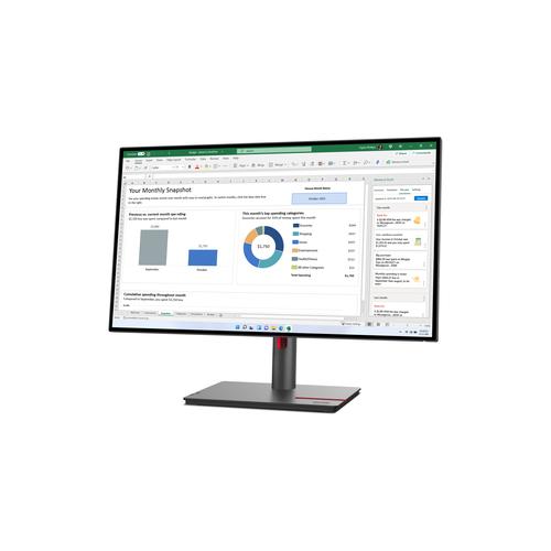 Lenovo ThinkVision P27h-30 computer monitor 68,6 cm (27") 2560 x 1440 Pixels Quad HD LCD Zwart - Image 8