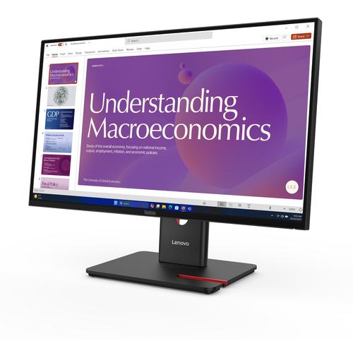 Lenovo ThinkVision T24D-40 computer monitor 60,5 cm (23.8") 1920 x 1080 Pixels Full HD LCD Zwart - Image 6