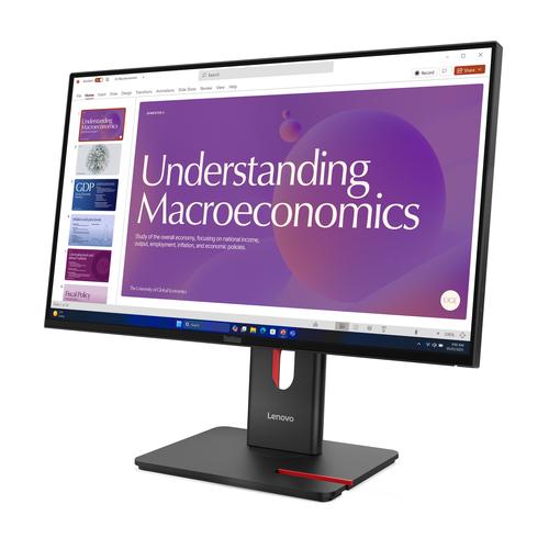Lenovo ThinkVision T24D-40 computer monitor 60,5 cm (23.8") 1920 x 1080 Pixels Full HD LCD Zwart - Image 7