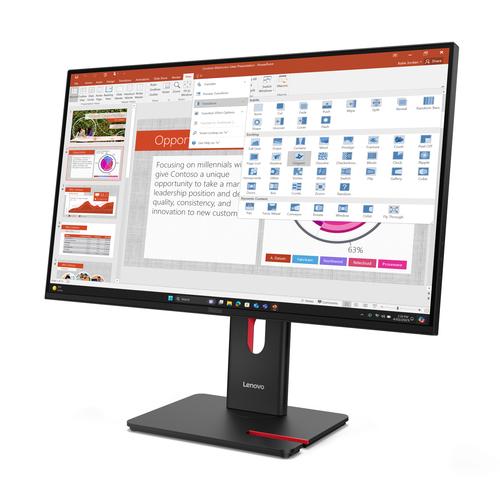 Lenovo ThinkVision T27-40 computer monitor 68,6 cm (27") 1920 x 1080 Pixels Full HD LED Zwart - Image 6