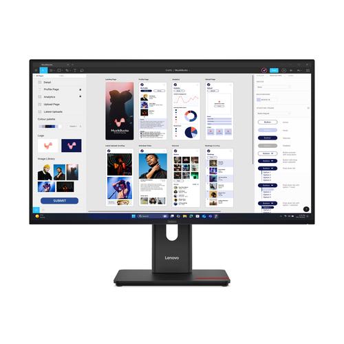 Lenovo ThinkVision T32UD-40 computer monitor 80 cm (31.5") 3840 x 2160 Pixels 4K Ultra HD LCD Zwart - Image 1