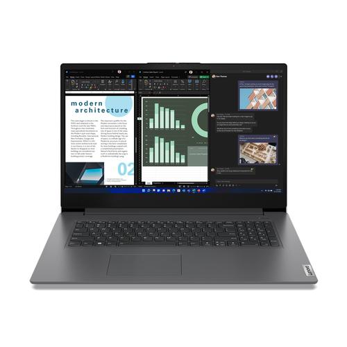 Lenovo V17 G4 IRU Intel® Core™ i5 i5-13420H Laptop 43,9 cm (17.3") Full HD 16 GB DDR4-SDRAM 512 GB SSD Wi-Fi 6 (802.11ax) Windows 11 Pro Engels Grijs - Image 1