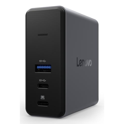 Lenovo X9 Charging GaN Dock Bedraad USB 3.2 Gen 2 (3.1 Gen 2) Type-C Grijs
