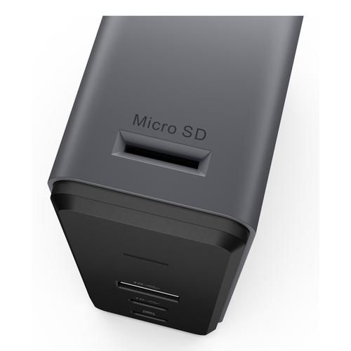 Lenovo X9 Charging GaN Dock Bedraad USB 3.2 Gen 2 (3.1 Gen 2) Type-C Grijs - Image 6