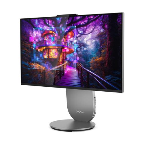Lenovo Yoga AIO 27IAH10 Intel Core Ultra 7 68,6 cm (27") 2560 x 1440 Pixels Alles-in-één-pc 16 GB LPDDR5x-SDRAM 1 TB SSD Windows 11 Home Wi-Fi 7 (802.11be) Grijs - Image 5