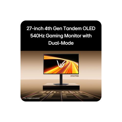 LG 27GX790B-B computer monitor 68,6 cm (27") 2560 x 1440 Pixels Quad HD OLED Zwart - Image 4