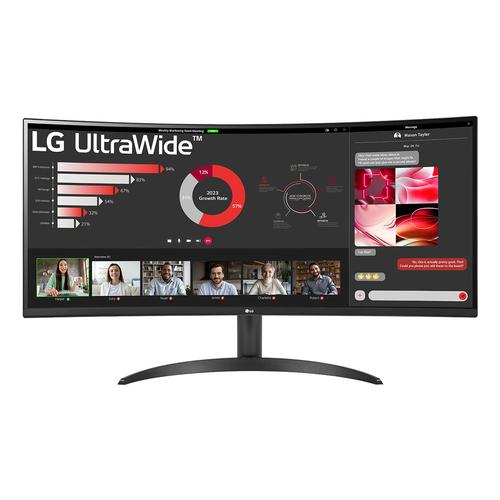 LG 34WR50QK-B computer monitor 86,4 cm (34") 3440 x 1440 Pixels Wide Quad HD Zwart - Image 1
