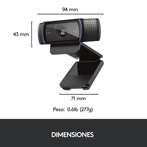Logitech 960-001055 webcam 3 MP 1920 x 1080 Pixels USB Zwart - Image 7
