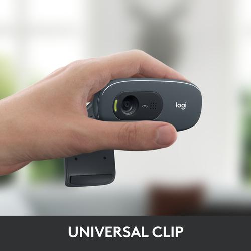 Logitech 960-001063 webcam 3 MP 1280 x 720 Pixels USB Grijs, Donkergrijs - Image 6