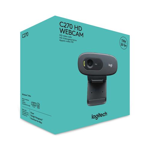 Logitech 960-001063 webcam 3 MP 1280 x 720 Pixels USB Grijs, Donkergrijs - Image 8