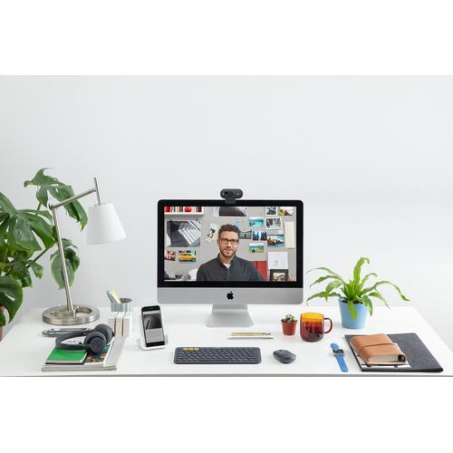 Logitech 960-001372 webcam 1280 x 720 Pixels USB Grafiet - Image 5