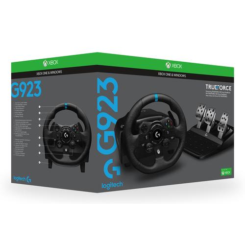 Logitech G G923 Zwart USB 2.0 Stuurwiel + pedalen Analoog/digitaal PC, PlayStation 4, PlayStation 5 - Image 4