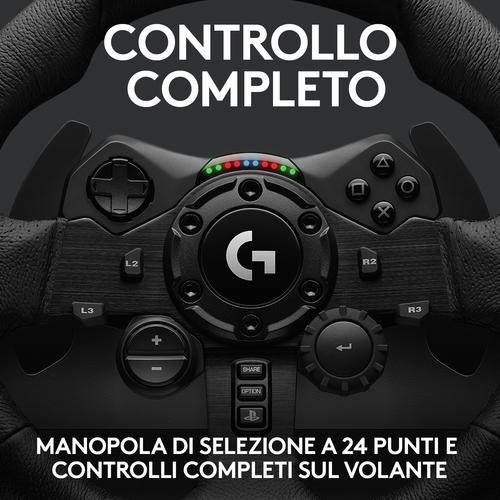 Logitech G G923 Zwart USB 2.0 Stuurwiel + pedalen Analoog/digitaal PC, PlayStation 4, PlayStation 5 - Image 8