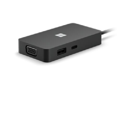 Microsoft 1E4-00002 laptop dock & poortreplicator Zwart - Image 1