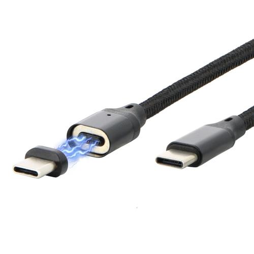 Mobilis 001350 USB-kabel USB 2.0 2 m USB C 480 Gbit/s 60 W Zwart, Grijs - Image 3