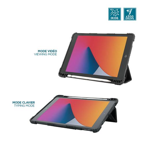 Mobilis Rugged Case for iPad 10.2'' 9th/8th/7th 25,9 cm (10.2") Folioblad Zwart - Image 2