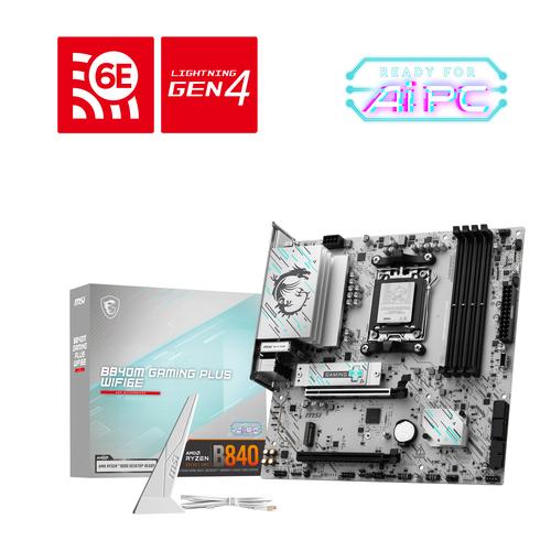 MSI B840M GAMING PLUS WIFI6E moederbord AMD B840 Socket AM5 micro ATX - Image 6