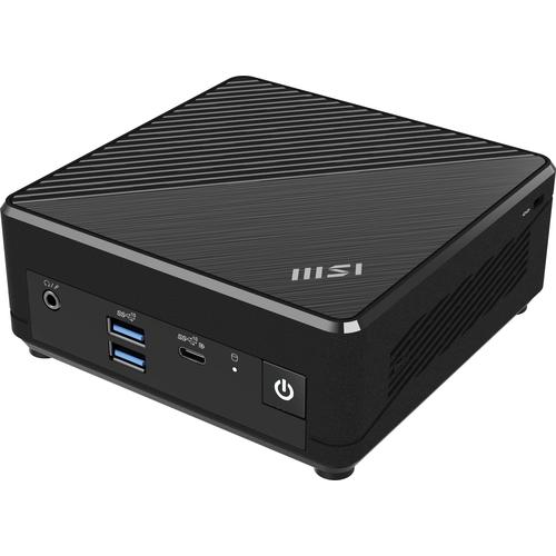 MSI CUBI N ADL S-225BEU PC/workstation barebone 0,69L maat pc Zwart N100 - Image 1