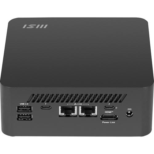 MSI Cubi NUC AI+ 2MG-001EU Copilot+ PC Intel Core Ultra 7 258V 32 GB LPDDR5x-SDRAM 1 TB SSD Windows 11 Pro Mini PC Zwart - Image 4