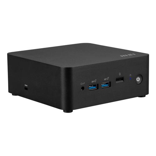 MSI CUBI NUC AI 1UMG-019BEU PC/workstation barebone Zwart 125H Intel SoC - Image 1