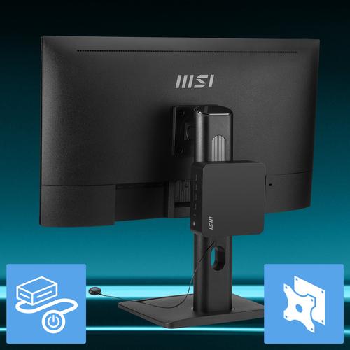 MSI Cubi Z AI 8M AMD Ryzen 7 8845HS Barebone 0.9L sized PC Zwart AMD SoC 3,8 GHz Ingebouwde luidsprekers - Image 5