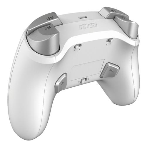 MSI FORCE GC300 WIRELESS WHITE Wit USB 2.0 Gamepad Analoog PC - Image 3