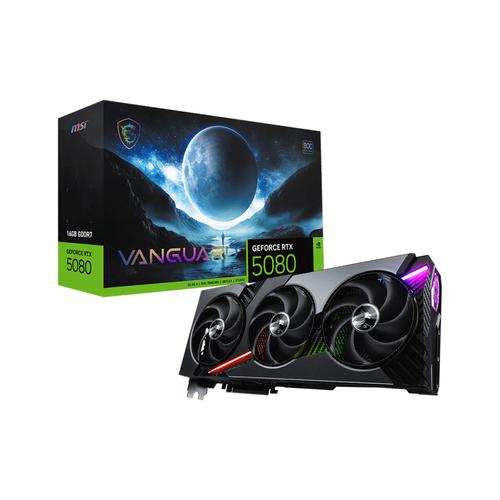 MSI GEFORCE RTX 5080 16G VANGUARD SOC videokaart NVIDIA 16 GB GDDR7 - Image 1