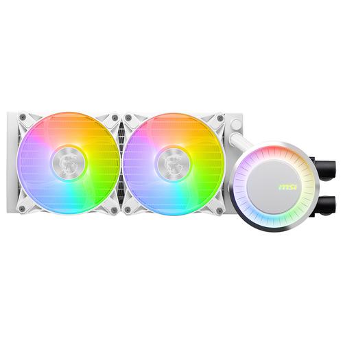 MSI MAG Coreliquid E240 WHITE Moederbord, Processor Kit voor vloeistofkoeling 12 cm Wit - Image 1