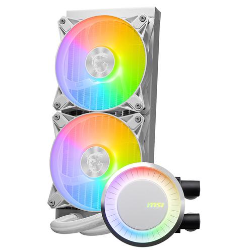 MSI MAG Coreliquid E240 WHITE Moederbord, Processor Kit voor vloeistofkoeling 12 cm Wit - Image 2
