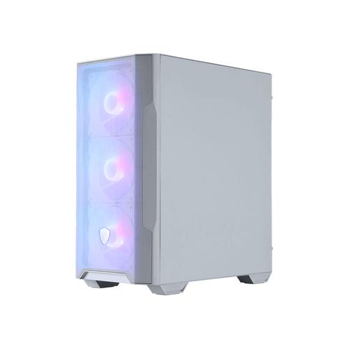 MSI MAG Forge M100R Midi Tower Transparant, Wit - Image 1