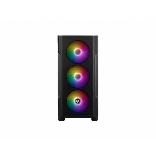 MSI MAG Forge M100R Midi Tower Zwart, Transparant - Image 3