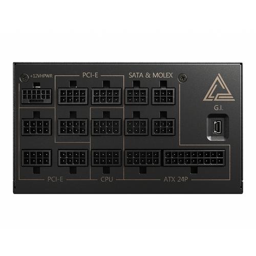 MSI MEG AI1300P PCIE5 power supply unit 1300 W 24-pin ATX ATX Zwart - Image 2