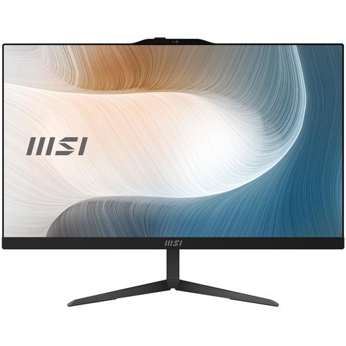 MSI Modern AM242 1M-1221EU All-in-One PC/workstation Intel Core 3 100U 60,5 cm (23.8") 1920 x 1080 Pixels Alles-in-één-pc 8 GB DDR5-SDRAM 256 GB SSD Windows 11 Pro Wi-Fi 6E (802.11ax) Zwart - Image 1