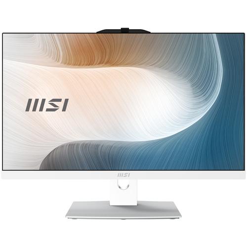 MSI Modern AM242TP 1M-1228EU All-in-One PC/workstation Intel Core 5 120U 60,5 cm (23.8") 1920 x 1080 Pixels Touchscreen Alles-in-één-pc 8 GB DDR5-SDRAM 512 GB SSD Windows 11 Pro Wi-Fi 6E (802.11ax) Wit - Image 1